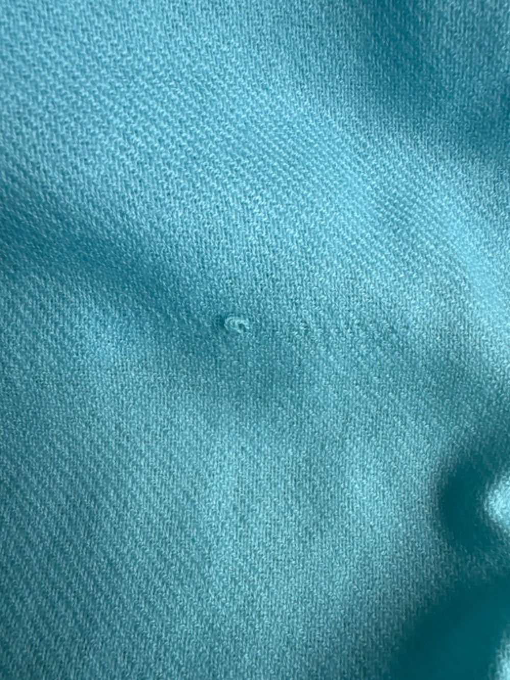 Nordstrom 100% Cashmere Scarf – Aqua/Turquoise – Oversized Wrap - Picture 3 of 4